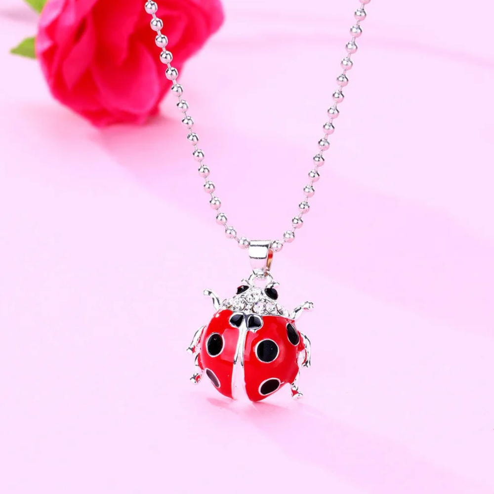 Collier Coccinelle Acier