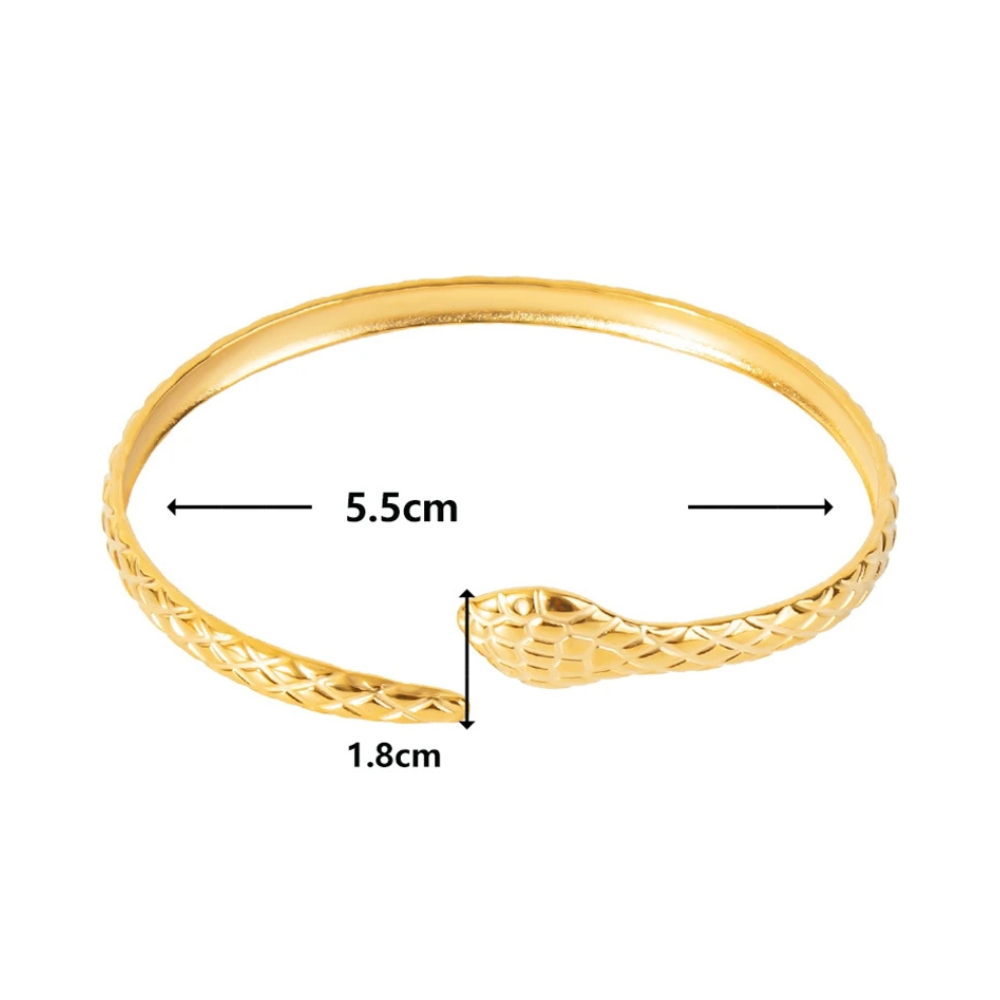Jonc forme de Serpent or