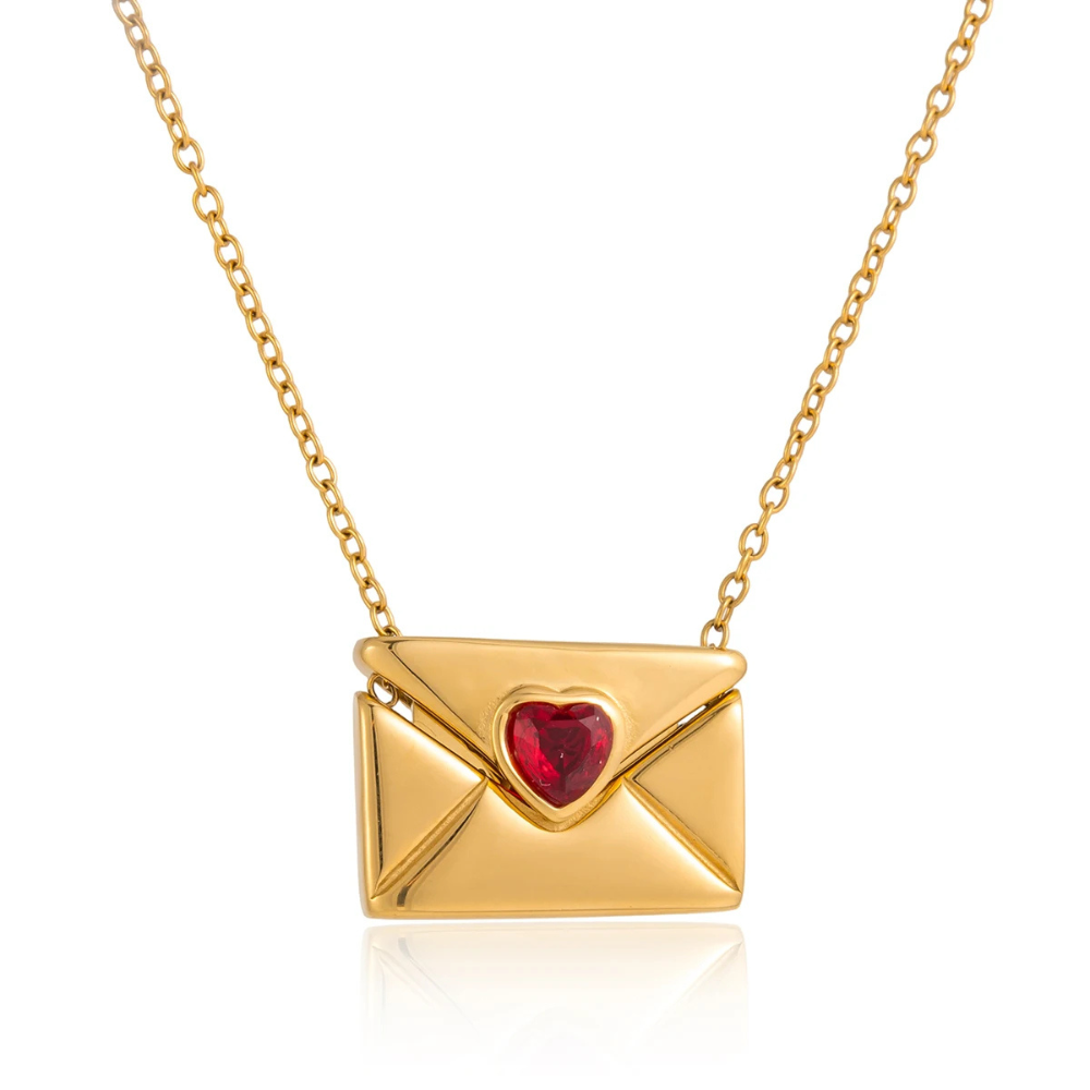 Collier Enveloppe Love