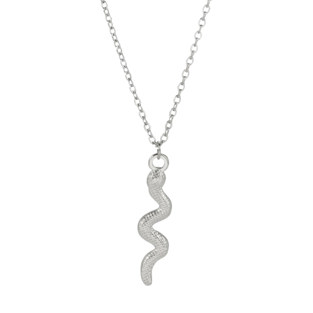 Collier Pendentif Petit Serpent