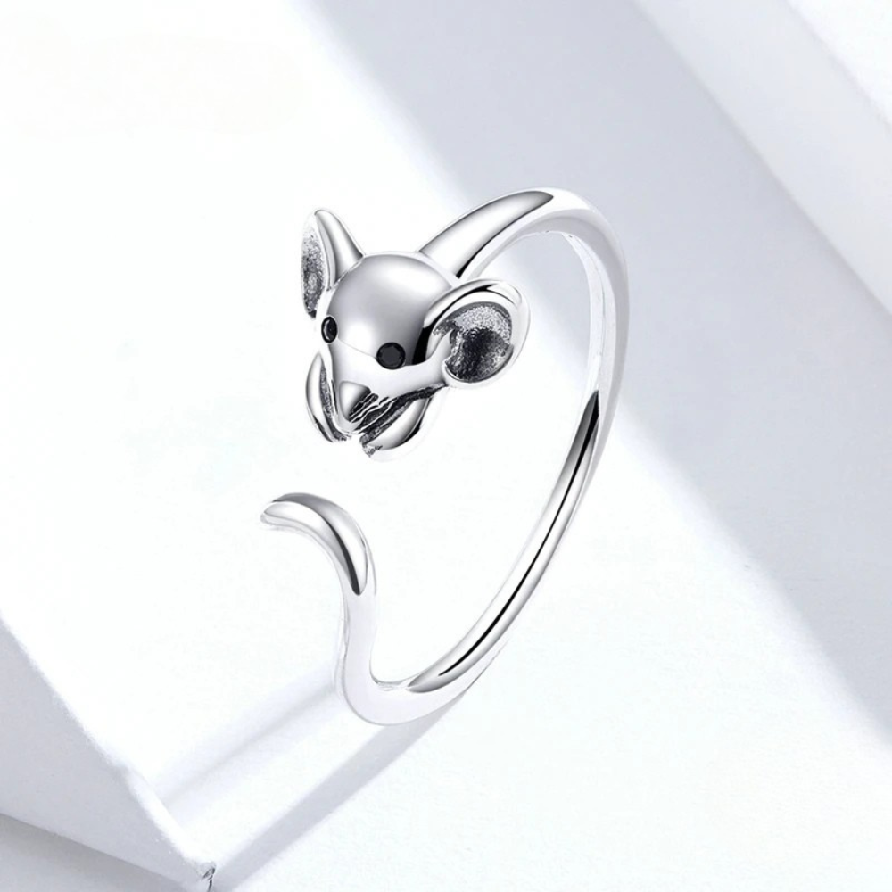 Bague Souris Argent 925