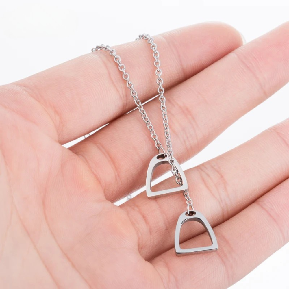 Collier Étriers Cheval acier