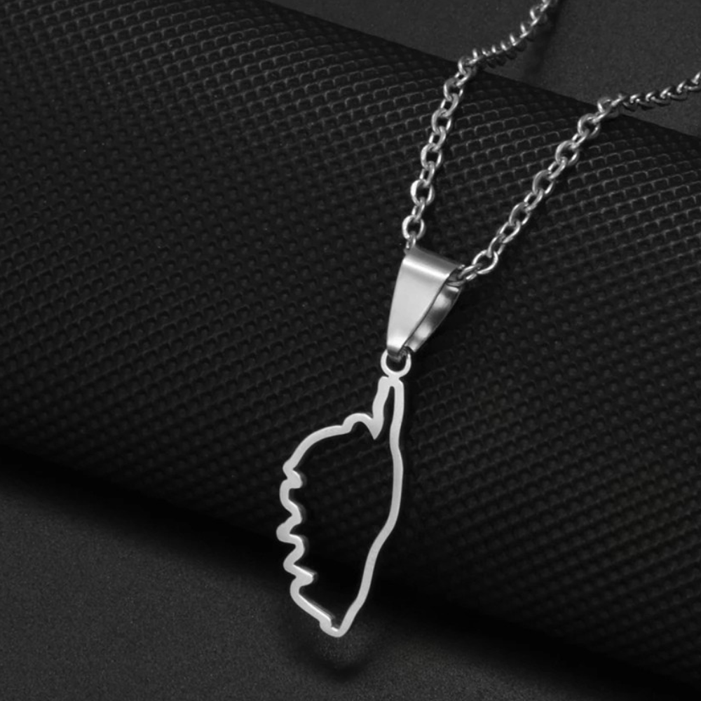 Collier Forme Corse argent