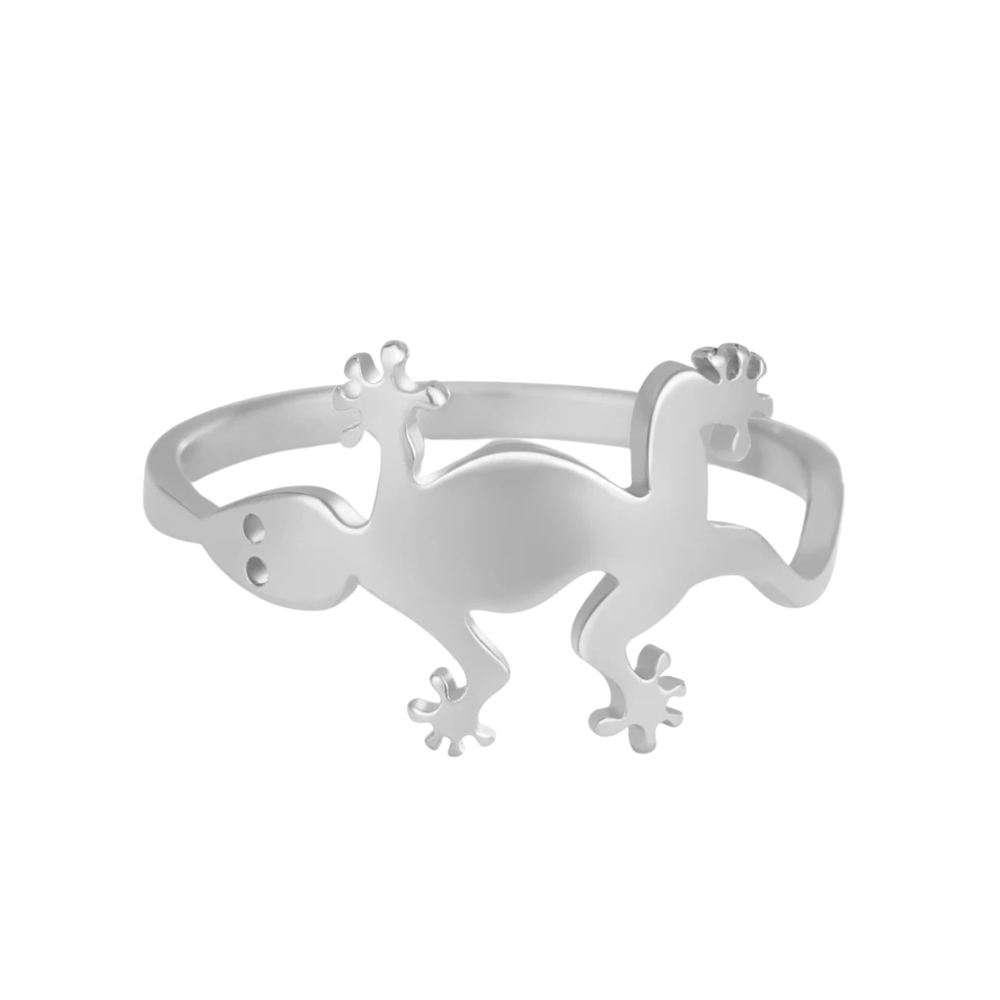 Bague Gecko Femme argent