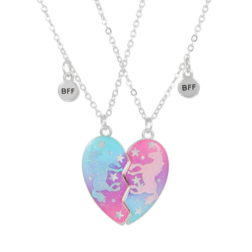 Collier BFF Coeur Licorne