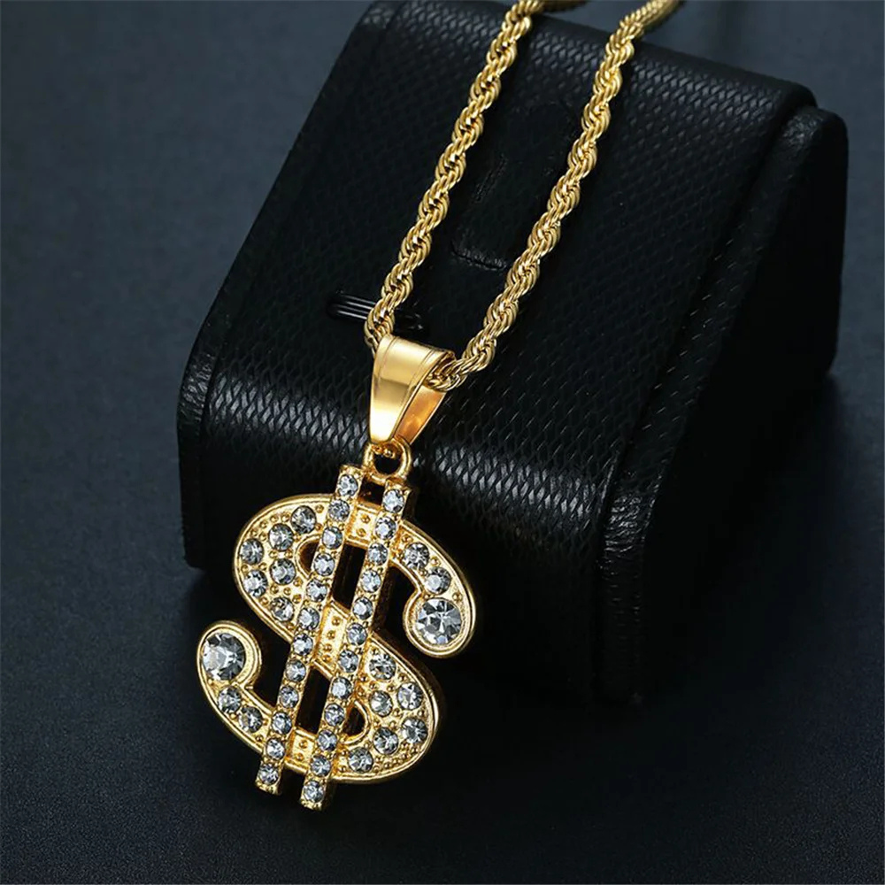 Collier Rappeur Dollar bling