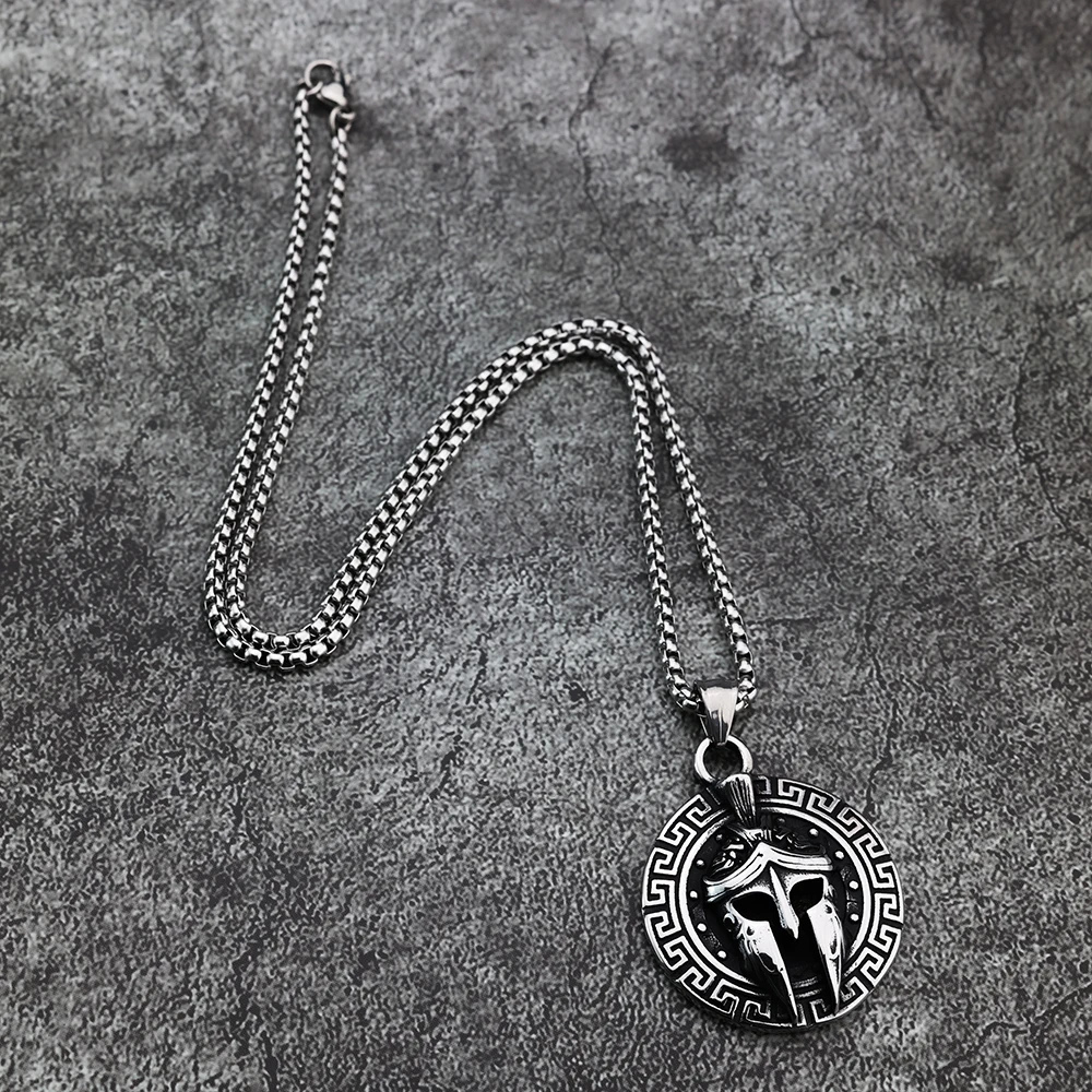 Collier Viking Spartan homme