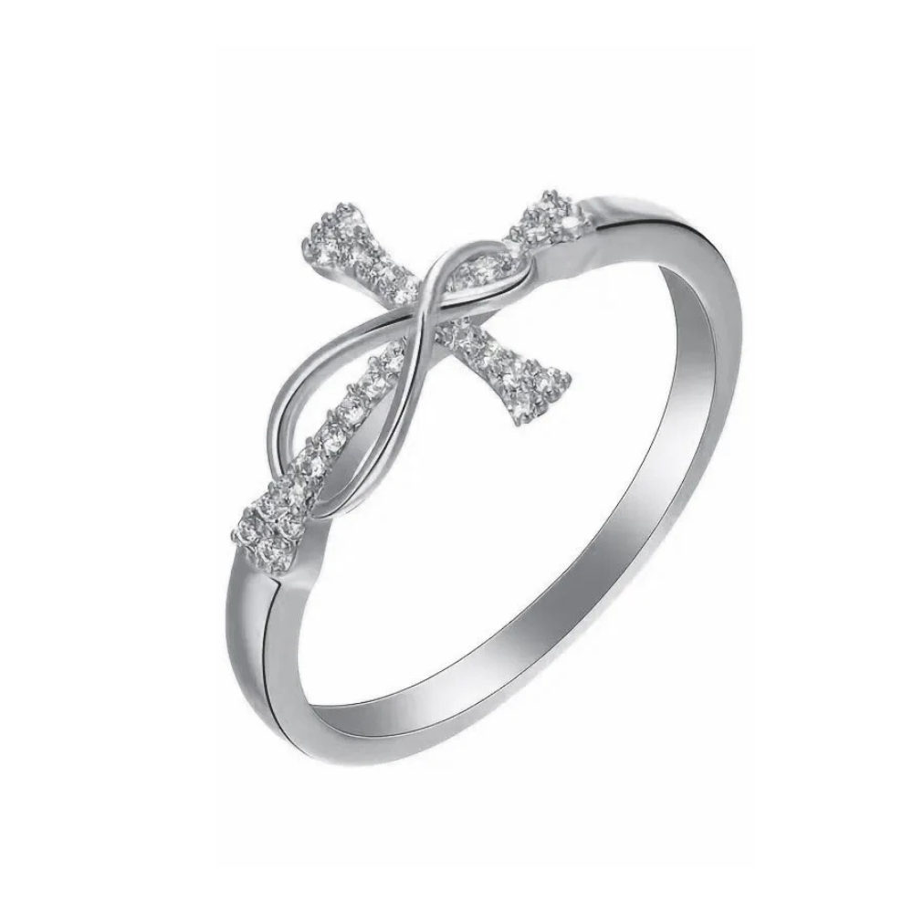 Bague Croix Infini
