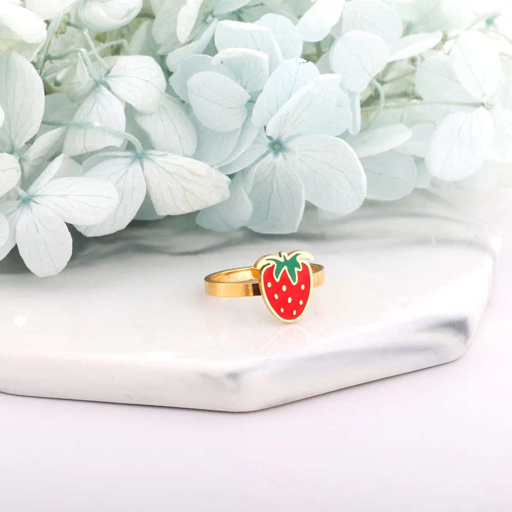 Bague Grande Fraise