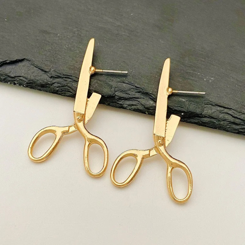 Boucle d'Oreilles Ciseaux petite