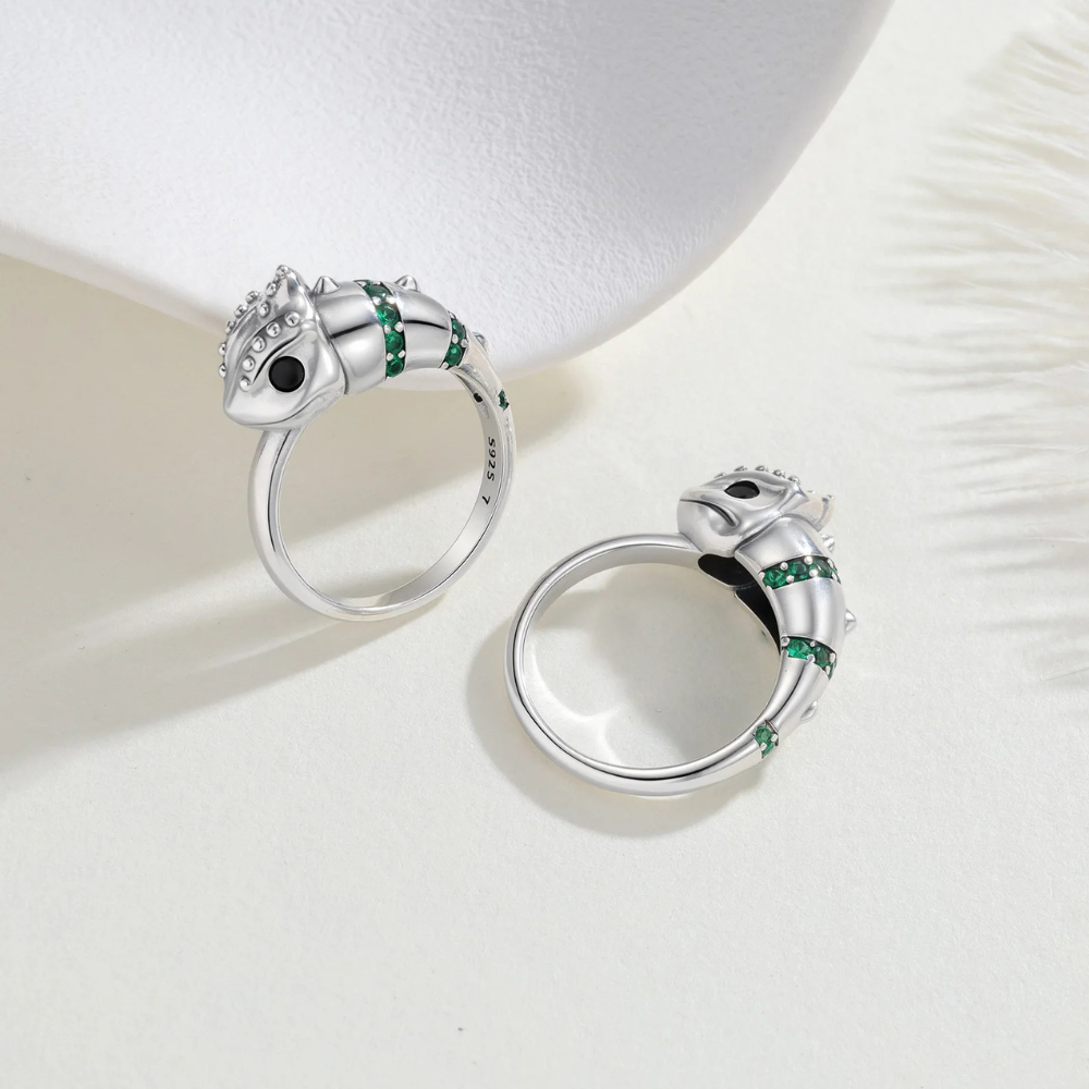 Bague Caméléon Argent