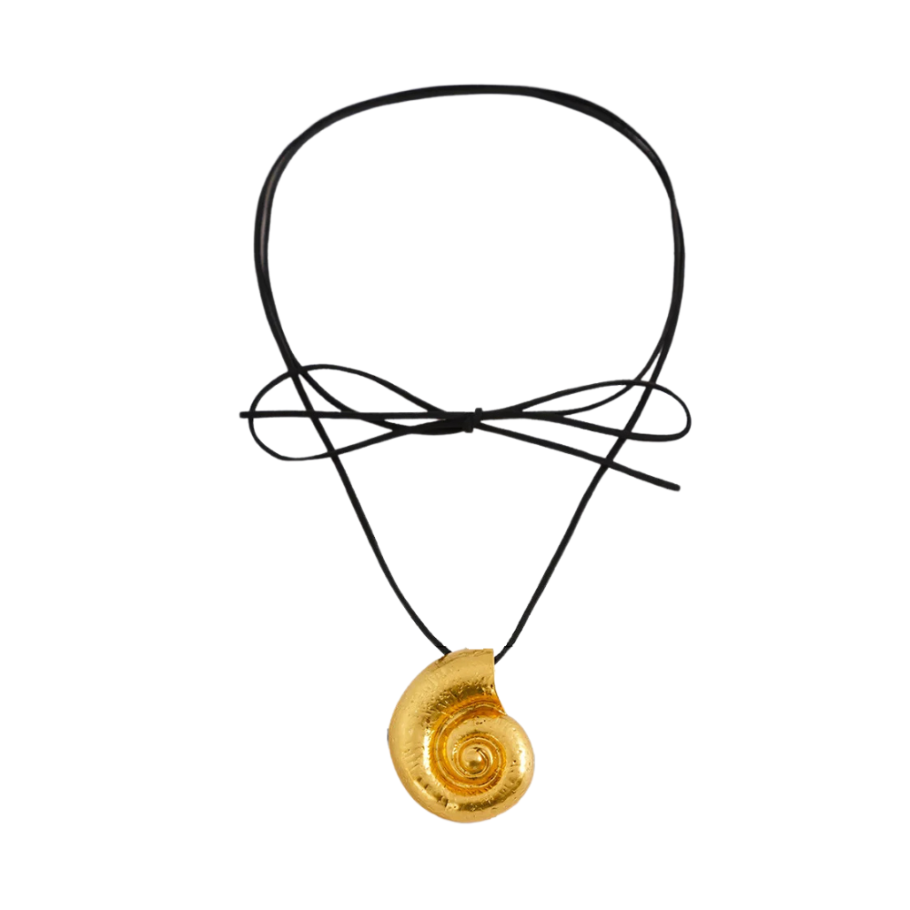 Collier escargot Corde