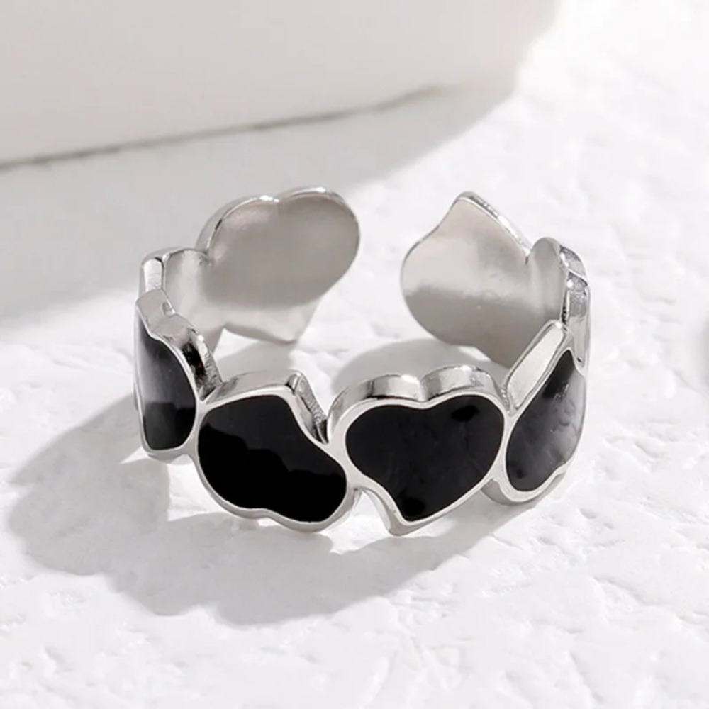 Bague Coeur Bohème argent