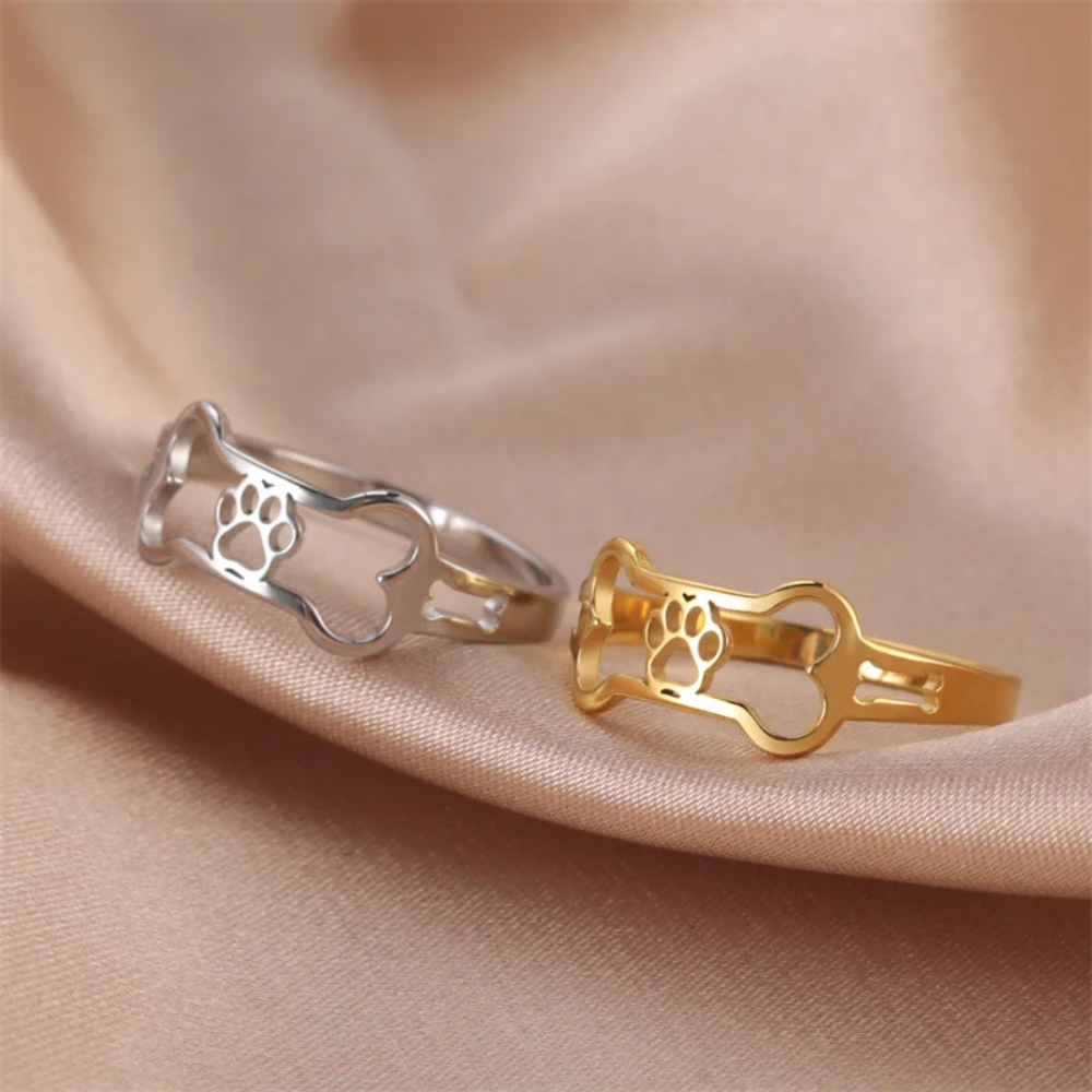 Bague Os de Chien femme