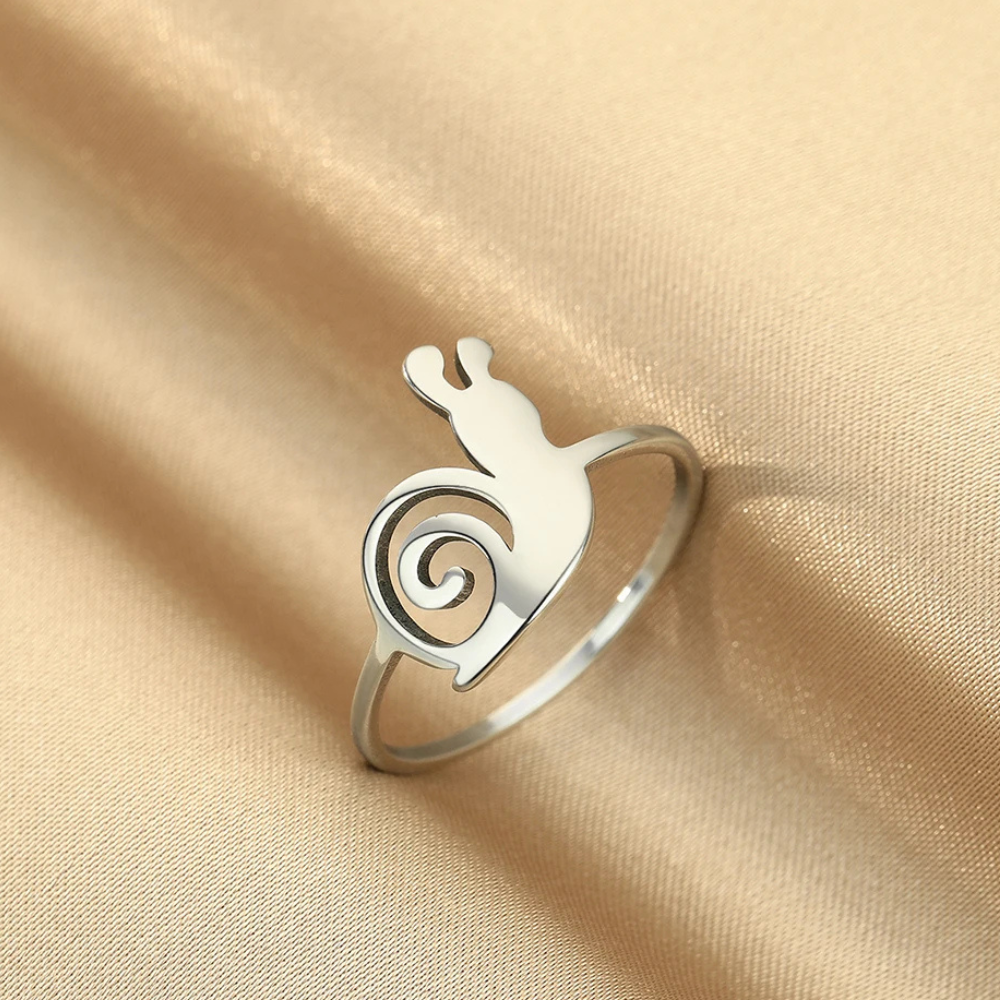 Bague Escargot Femme doré