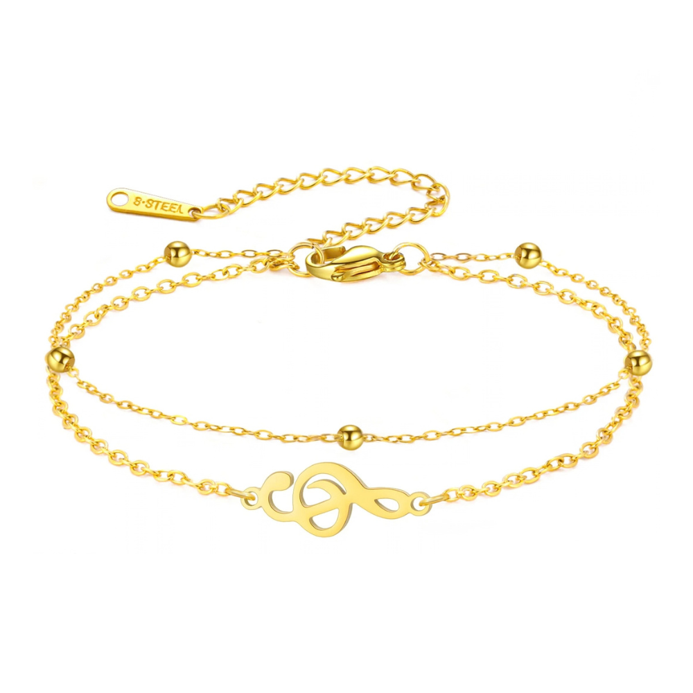 Bracelet Coeur or