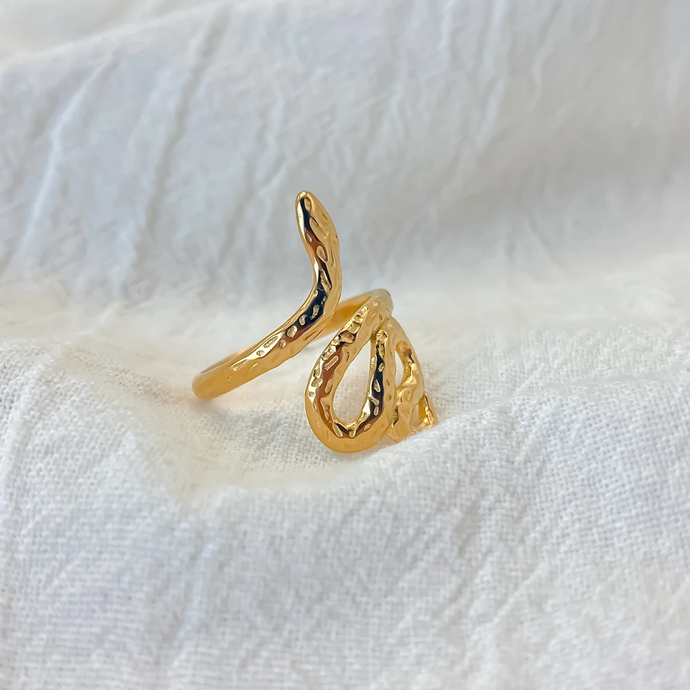 Bague Serpent Beauté doré