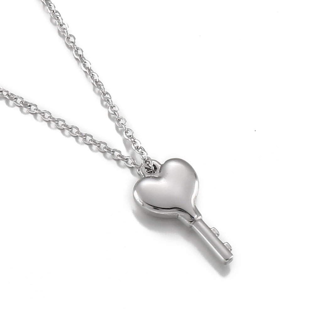 Pendentif Clé Cœur femme