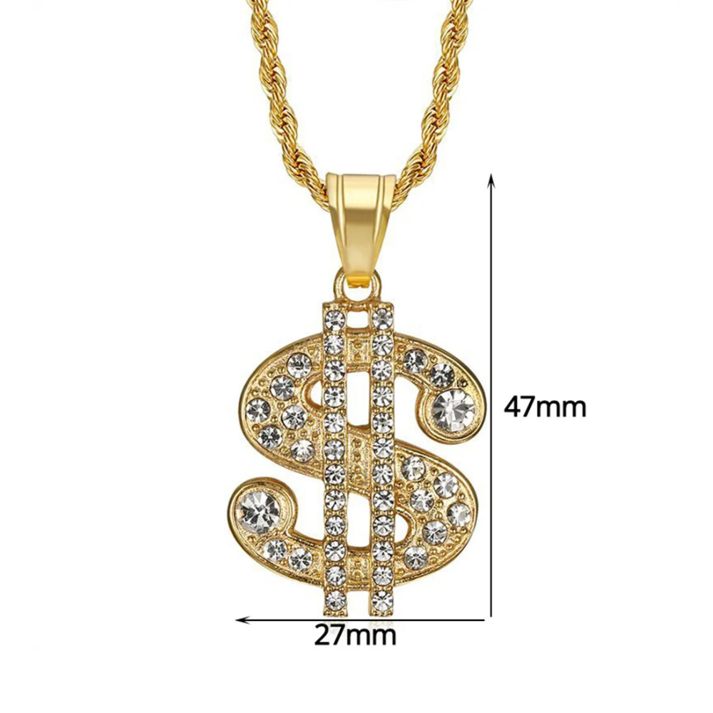 Collier Signe Dollar diamant