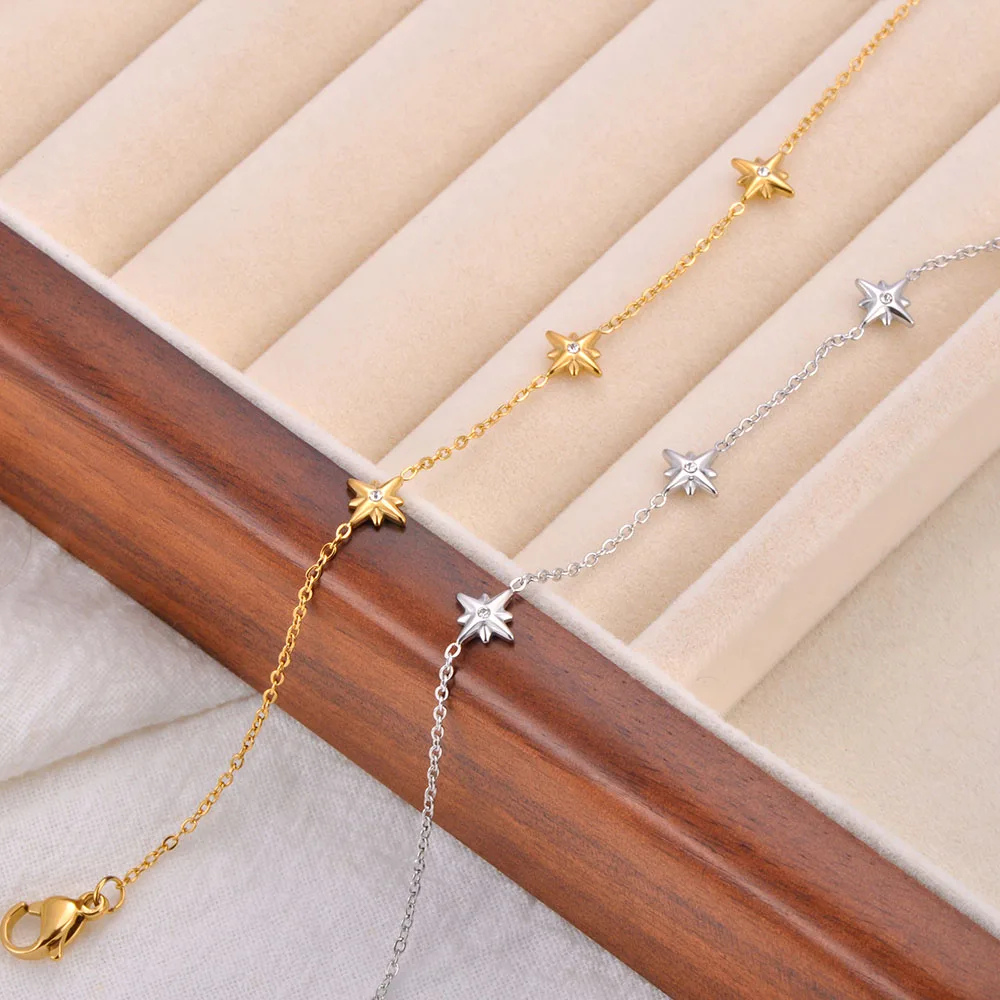 Bracelet Étoile Diamants femme