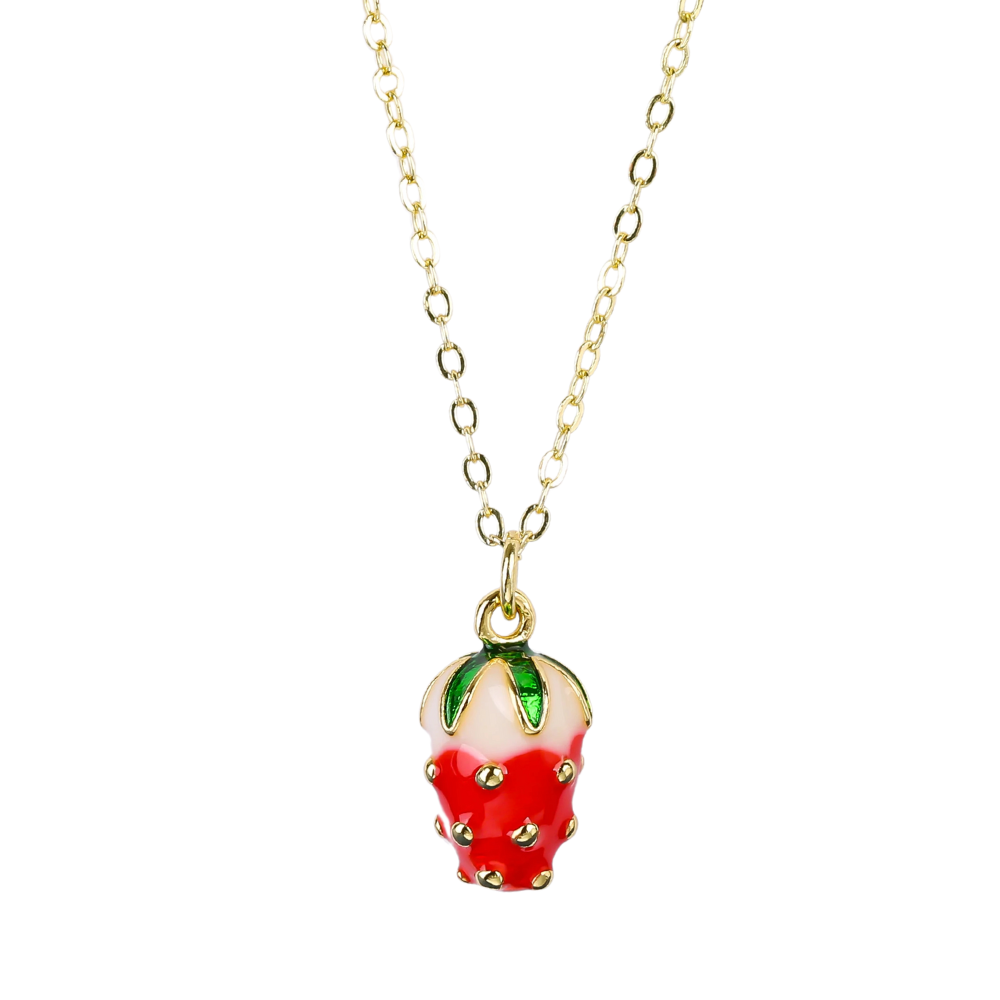 Collier Petite Fraise