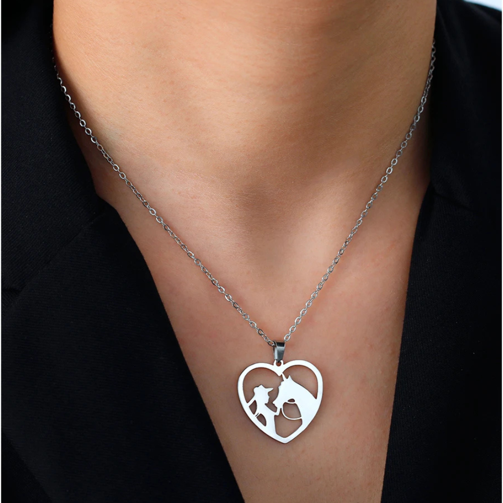 Collier Cavalière fille