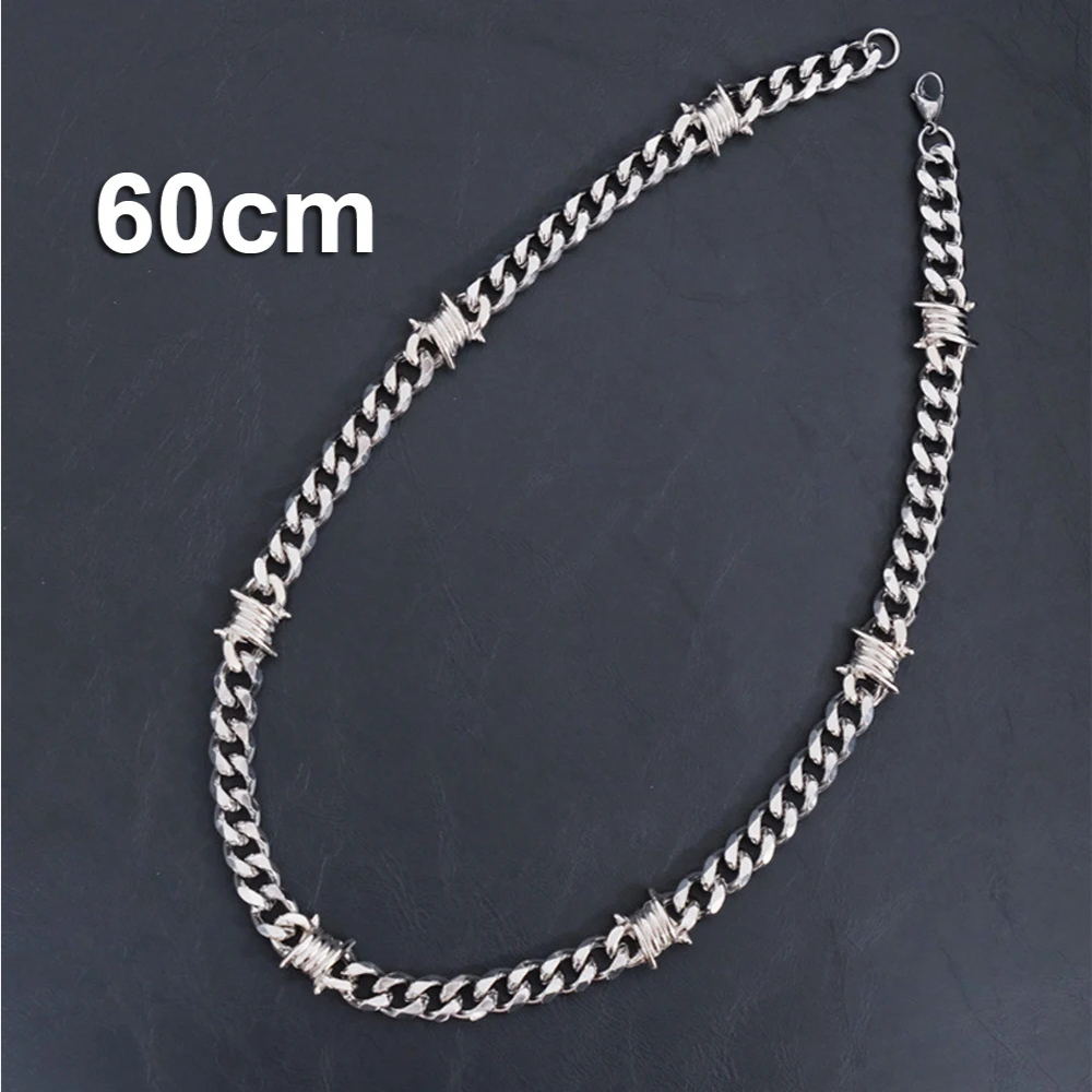 Collier Barbelé acier inox