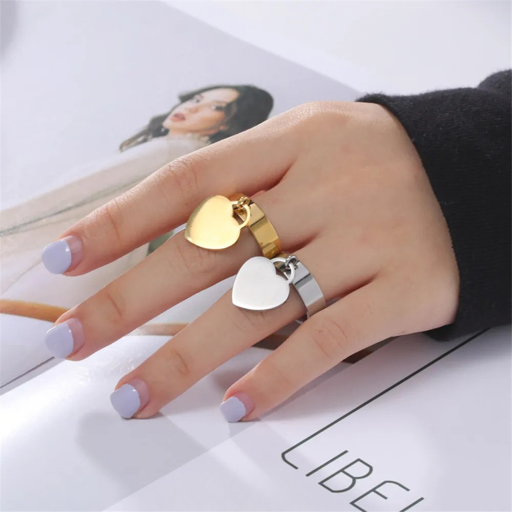 Bague Cœur Charm femme