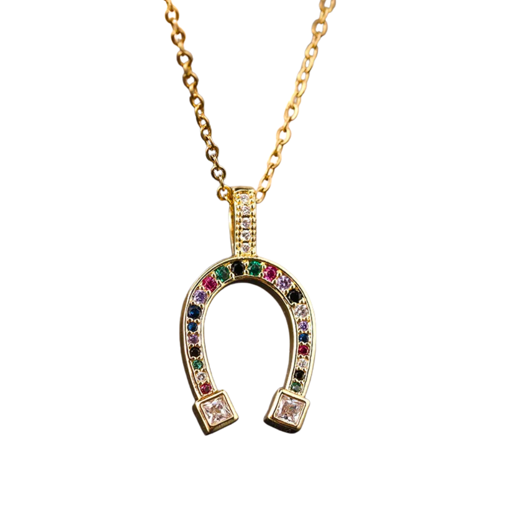 Collier Fer à Cheval Porte-Bonheur