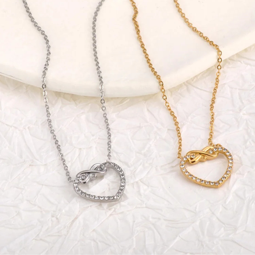 Collier Coeur Infini femme