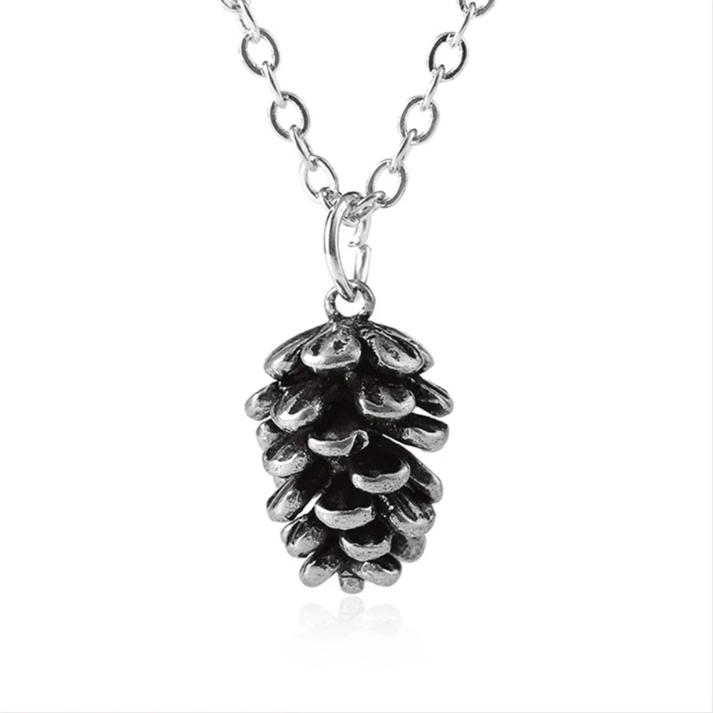 Collier Pomme de Pin argent