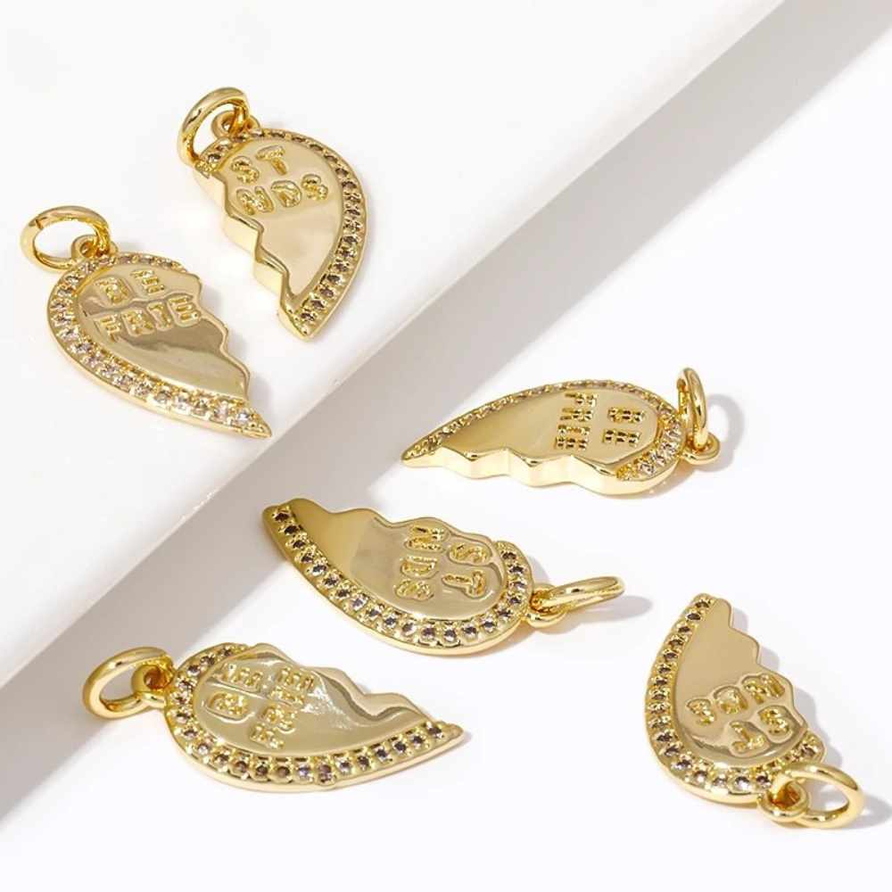 Double Collier Coeur Best Friends or