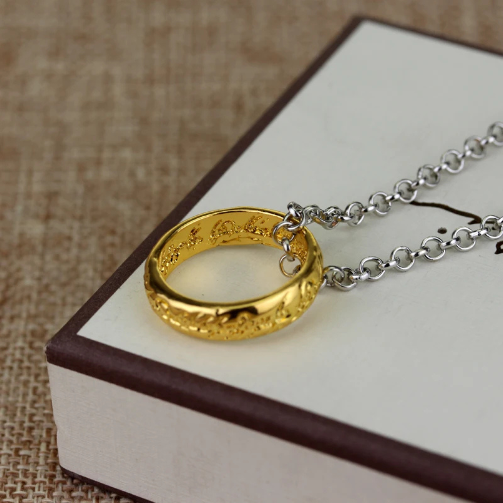 Collier Anneau de Pouvoir femme