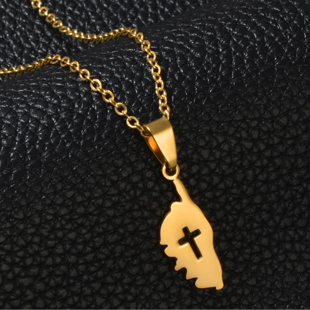 Pendentif Corse Croix