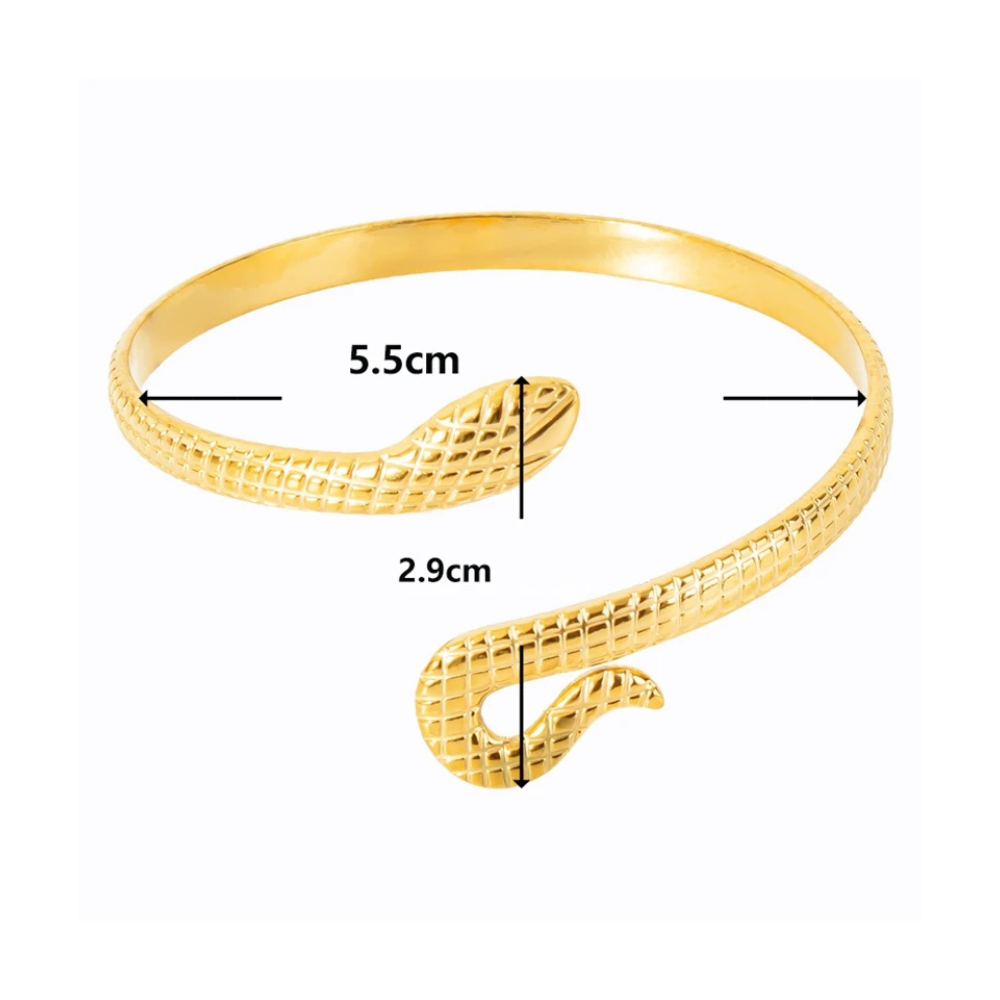 Jonc Serpent Femme doré
