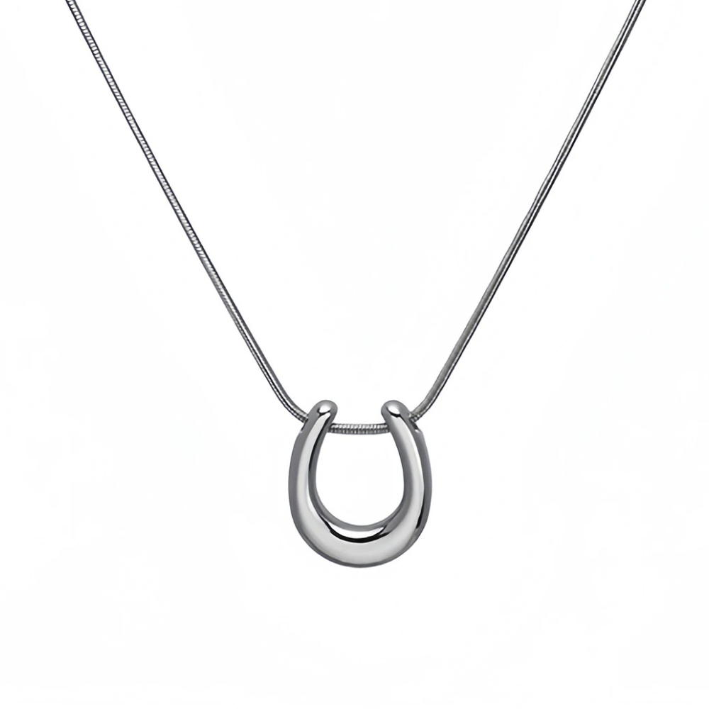 Collier Fer à Cheval Doré argent
