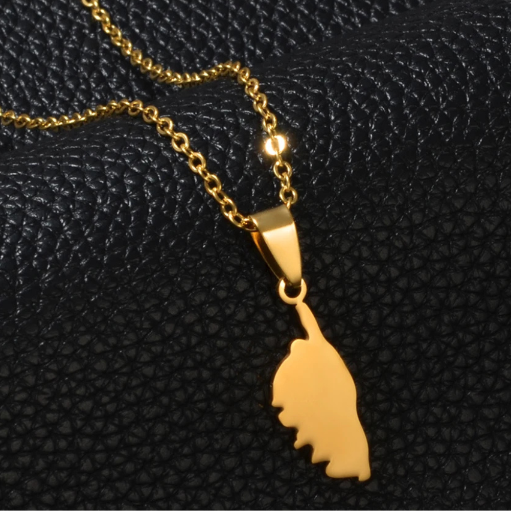 Collier petite Corse or