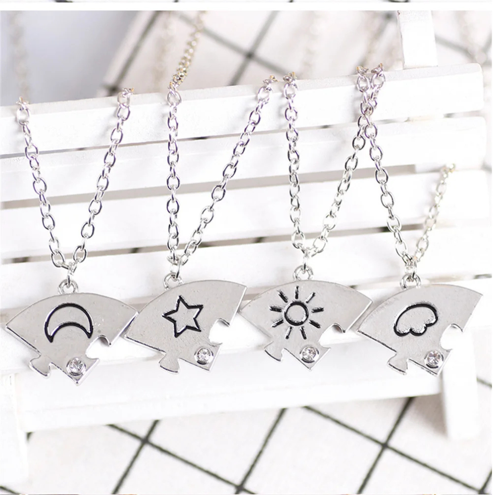 Collier amis pour 4