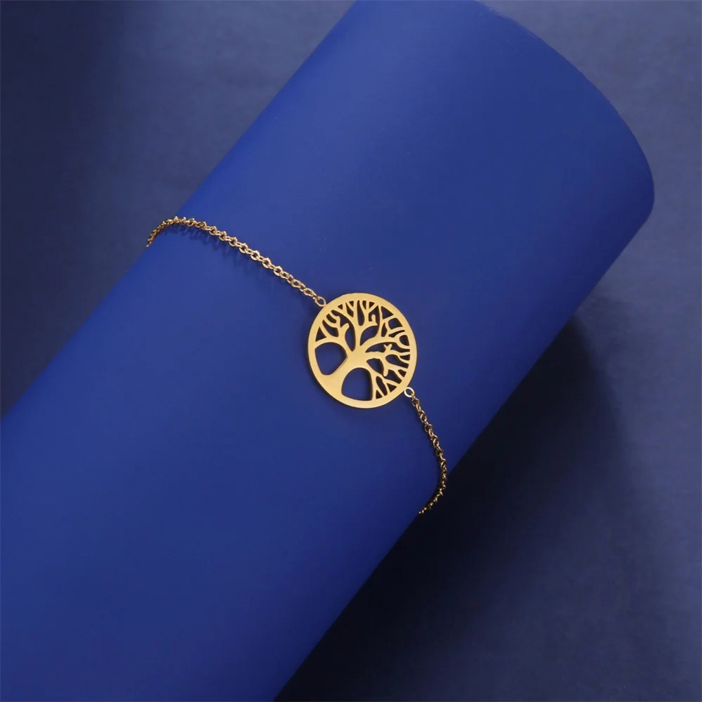Bracelet Arbre de Vie Fin acier
