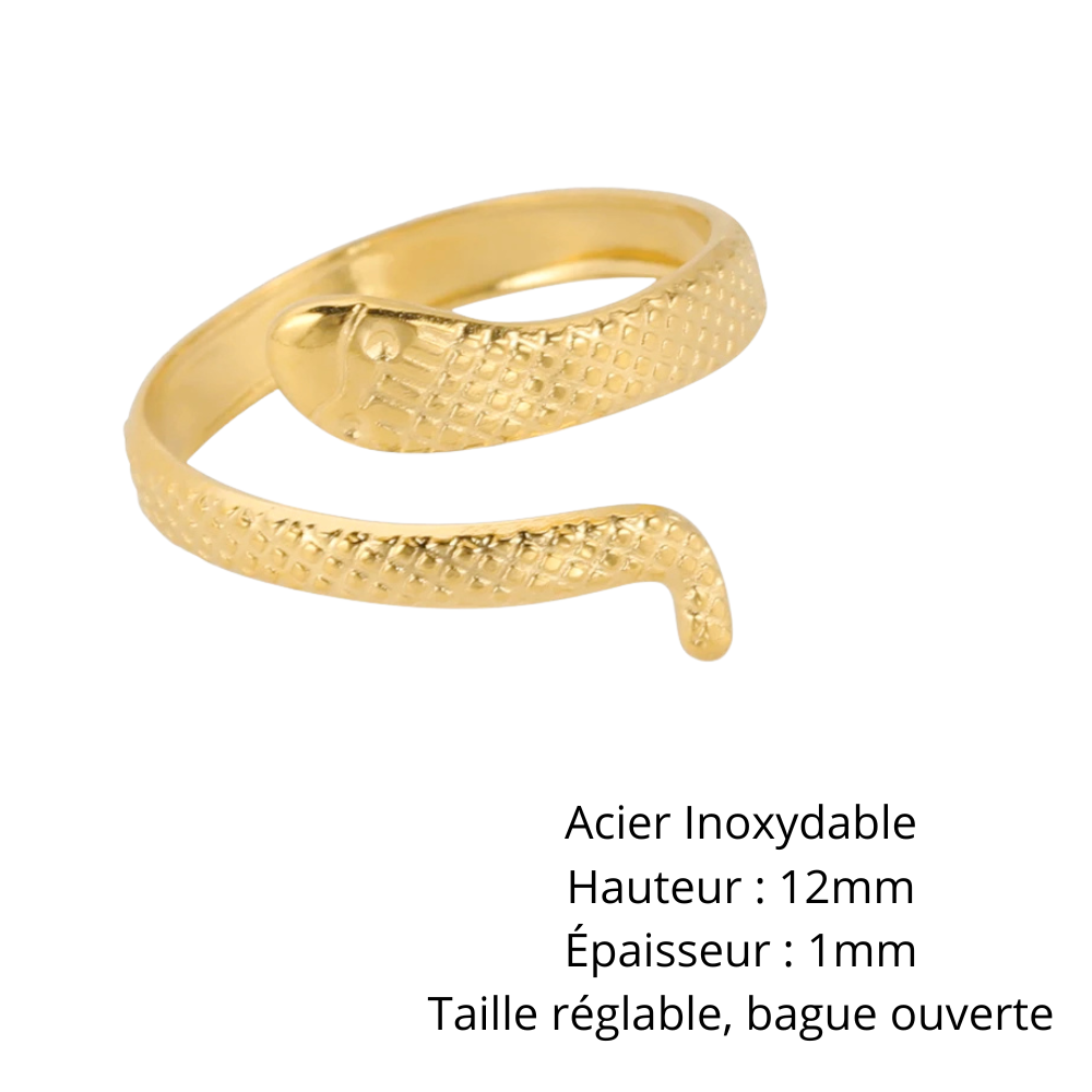 Bague Serpent Vintage or