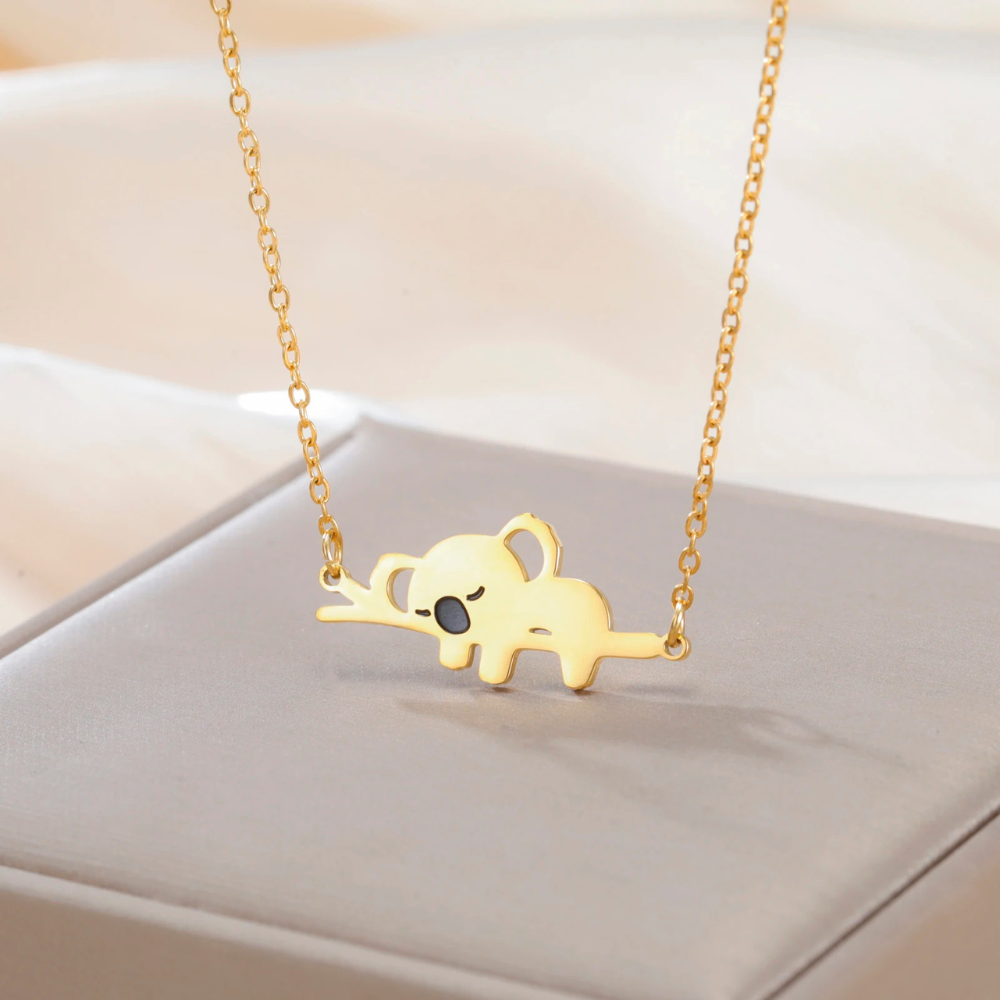 Collier Koala doré