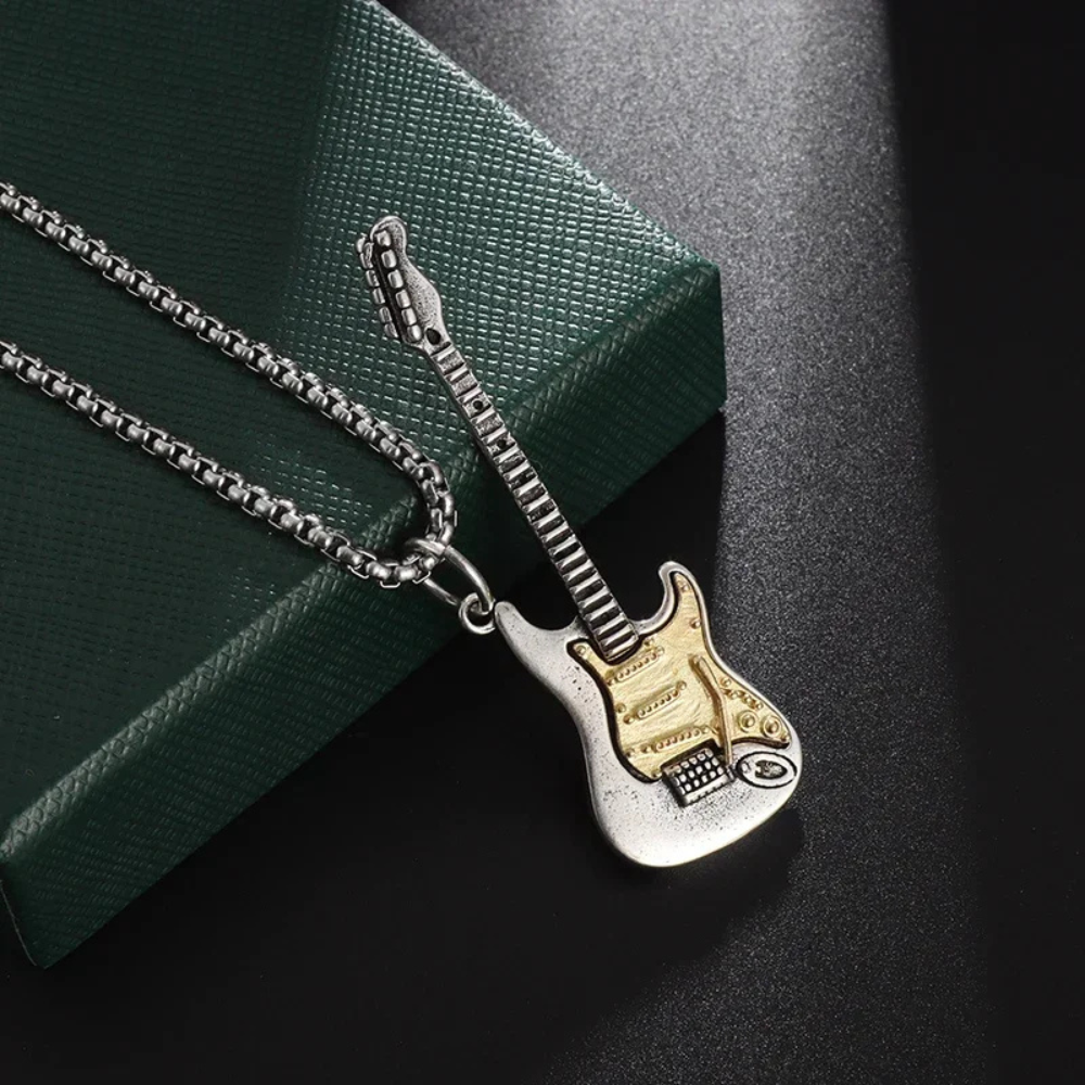 Collier Guitare Électrique homme