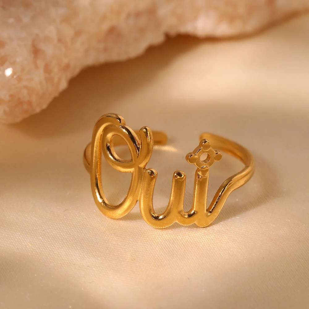 Bague Oui femme