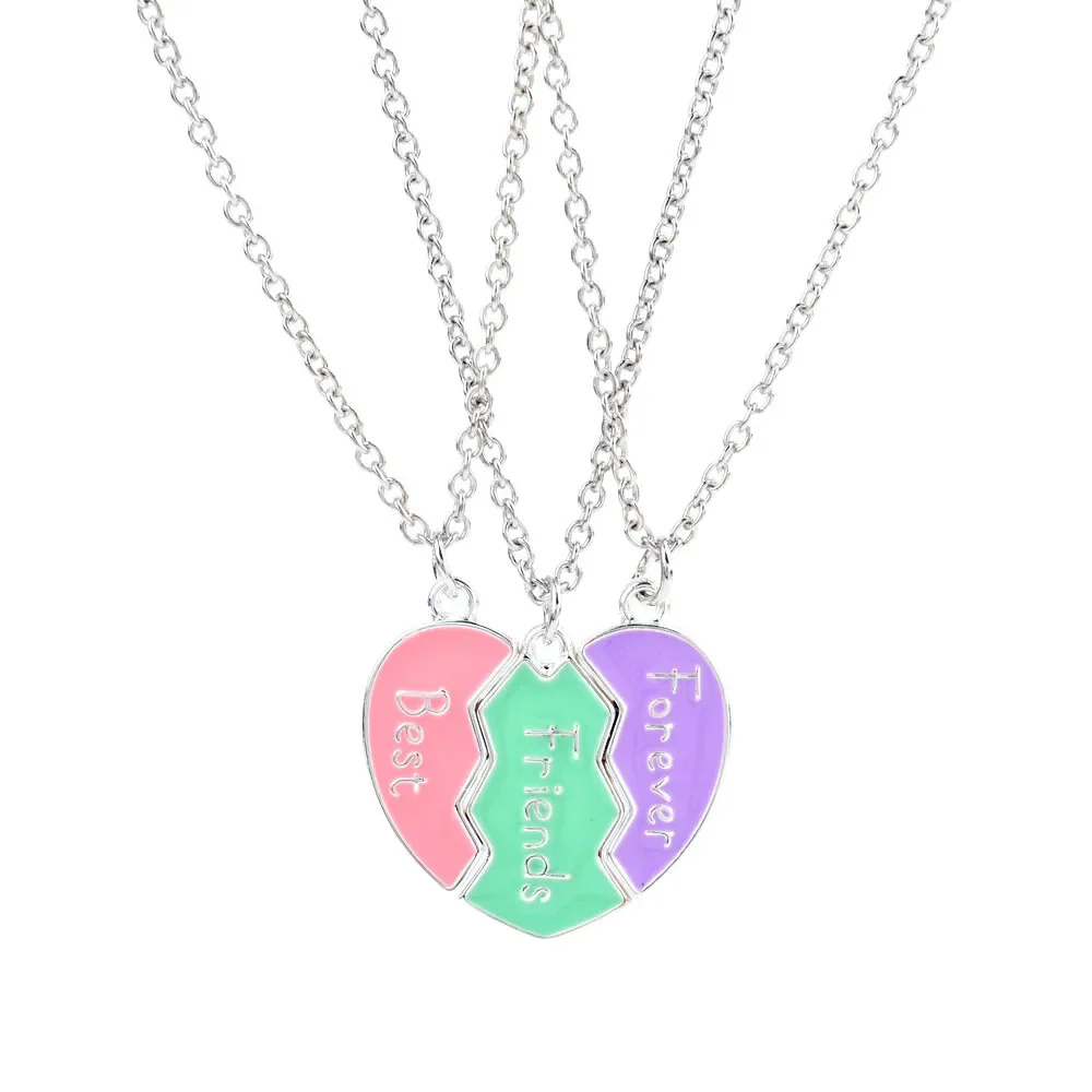 Collier Best Friends Forever argent