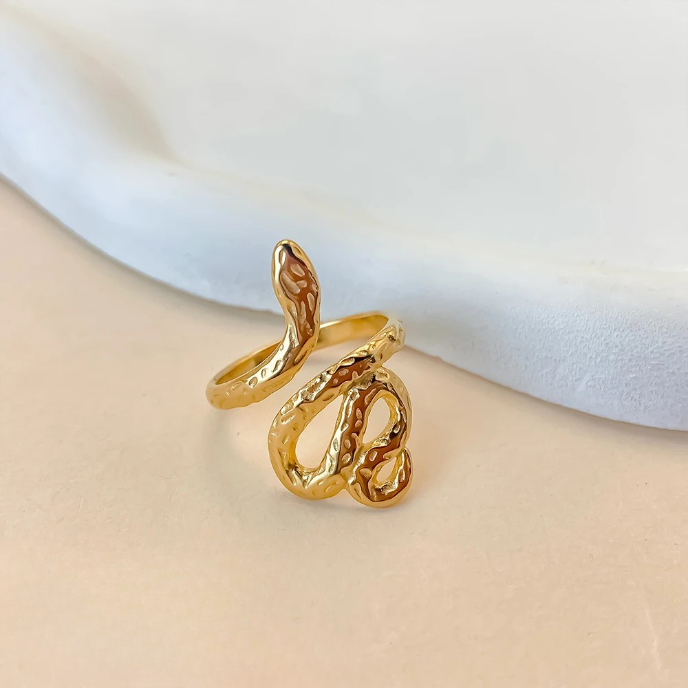 Bague Serpent reglable