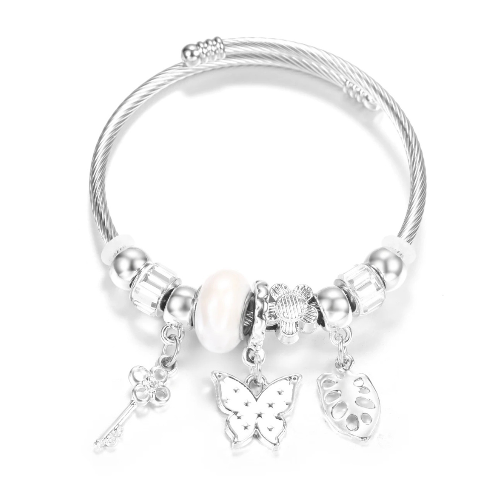 Bracelet Papillon Pampille femme