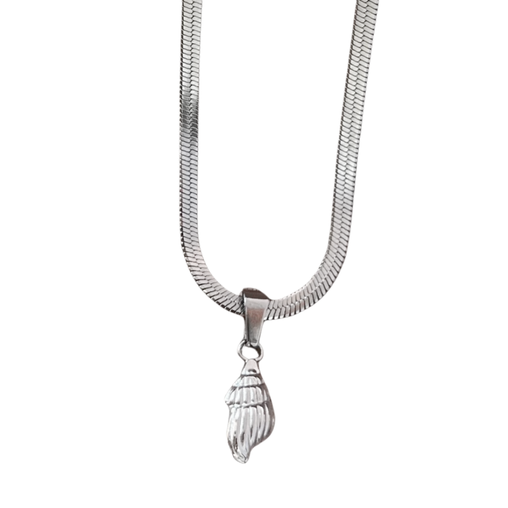 Collier Escargot Femme argent