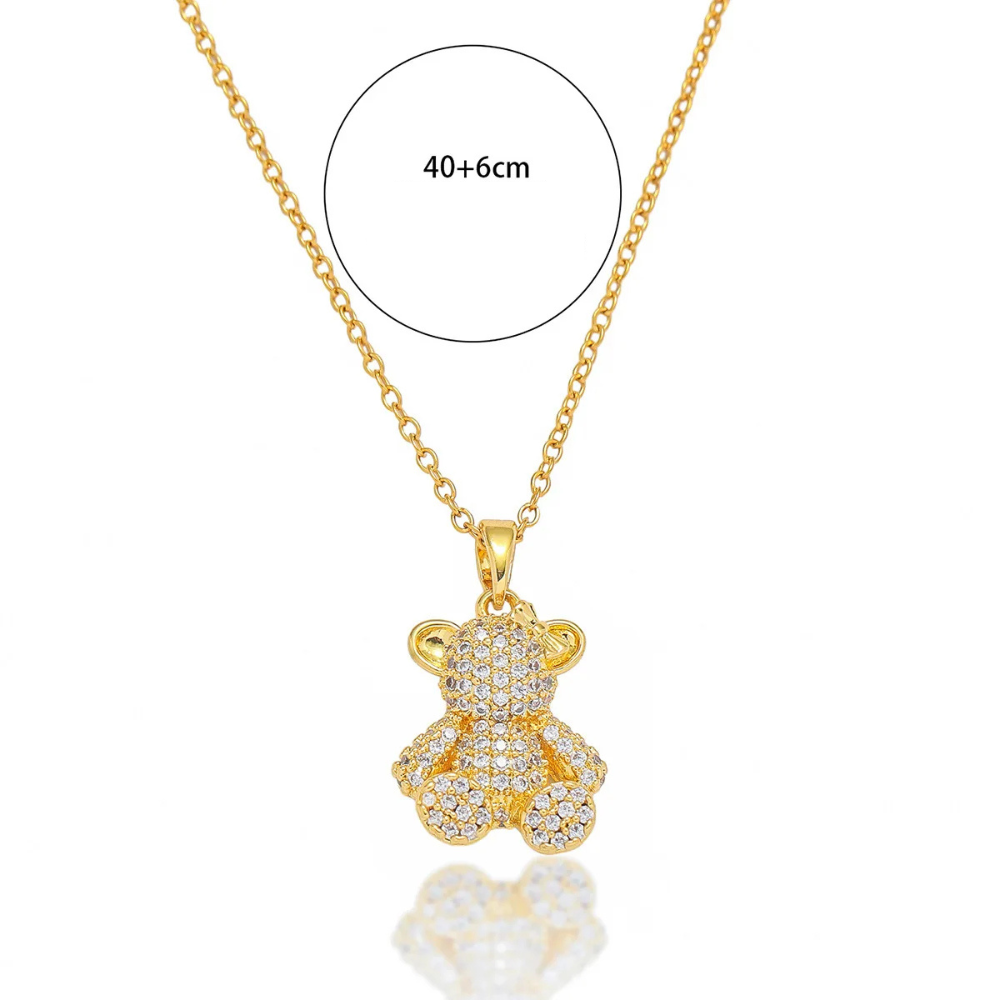 Collier Ours Femme