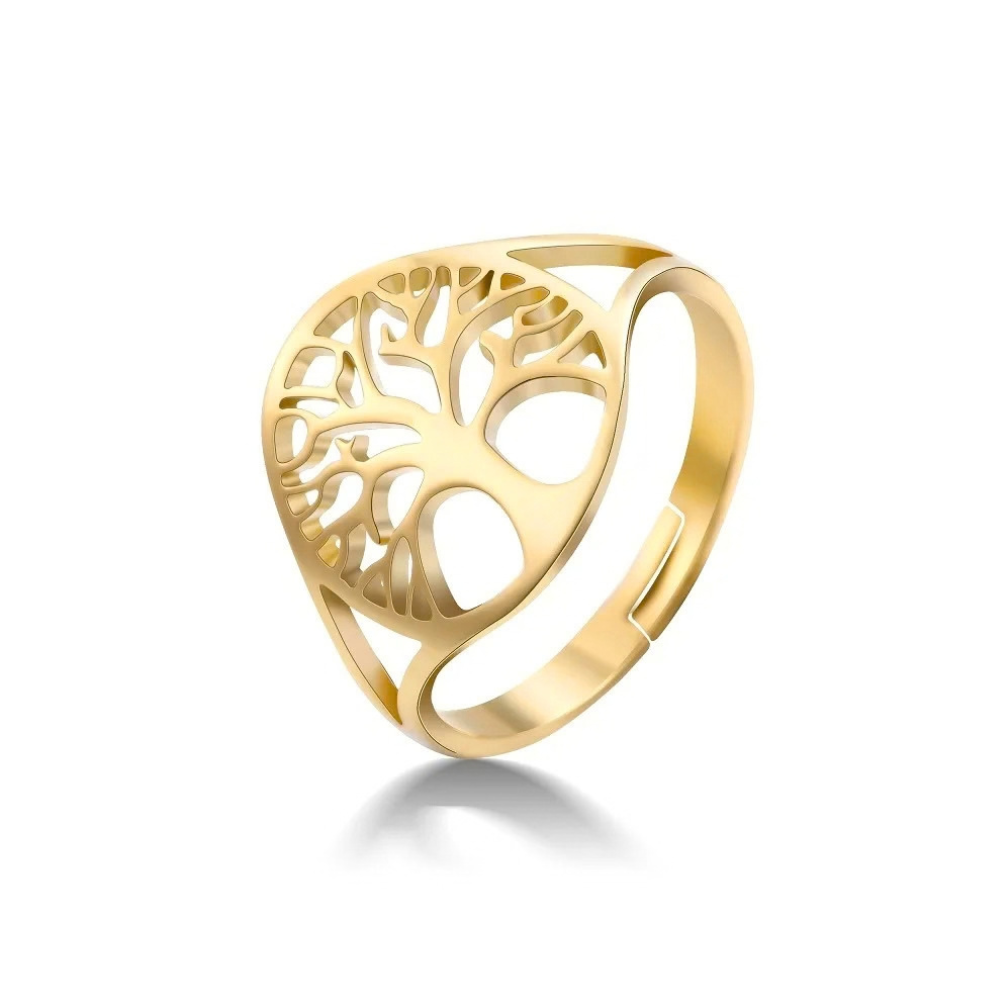 Bague Arbre de Vie or