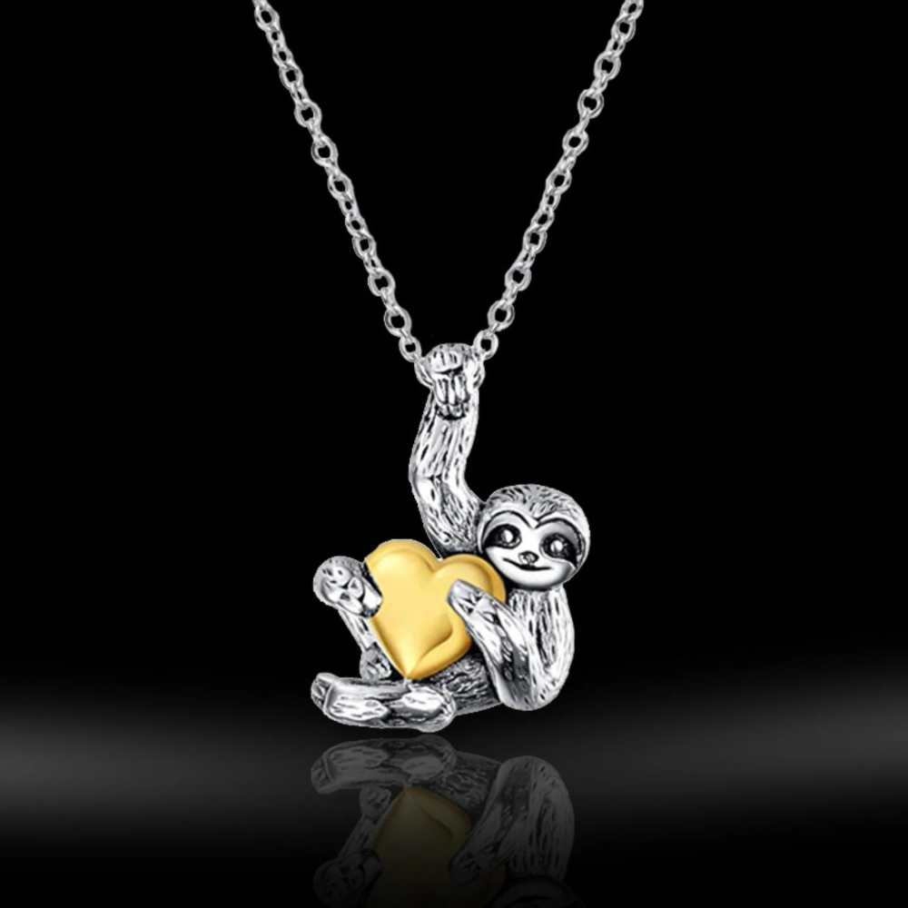 Collier Paresseux argent